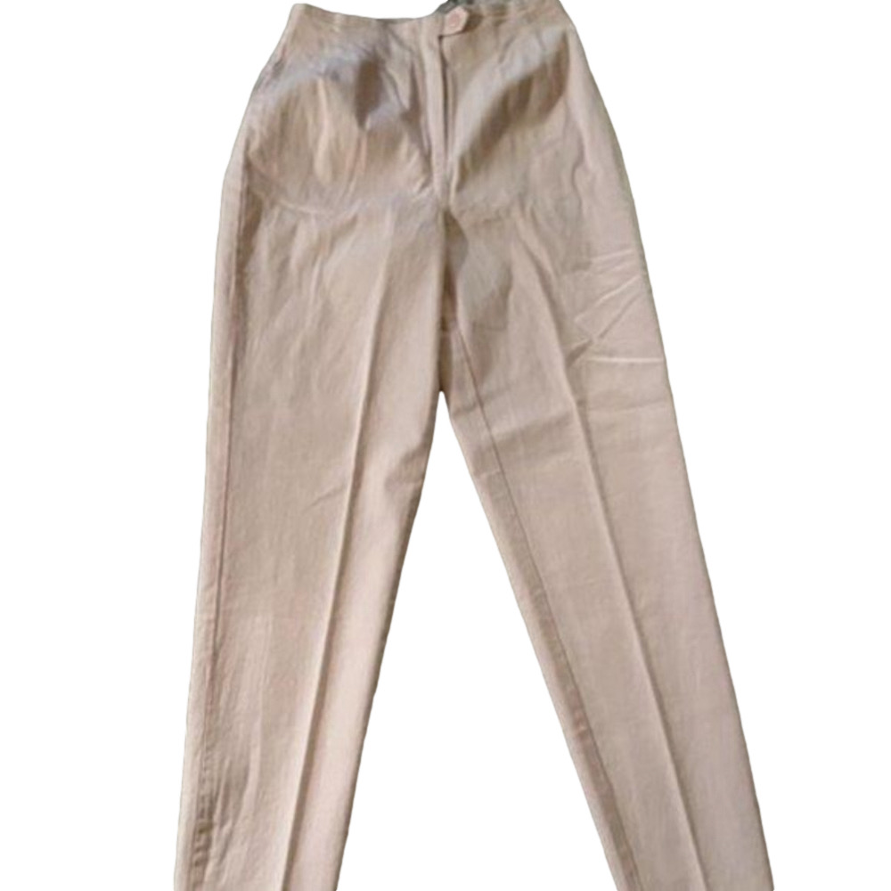 Vintage Moda International vintage Pale Pink Cotton Spandex Pants Size 6